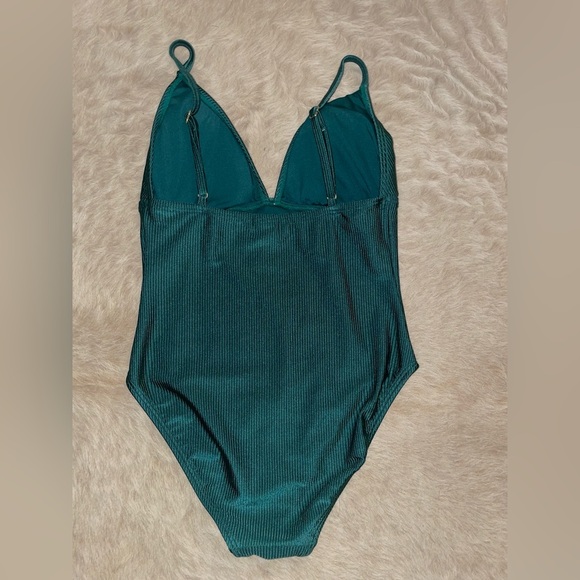 Vince Camuto Swim, one piece, dark green, size 10 - Picture 2 of 8